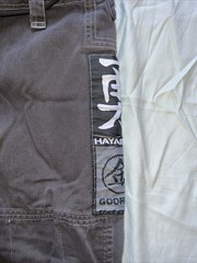 Hayabusa GI A4 Pearl Weave Jiu Jitsu Grappling Karate Grey Set