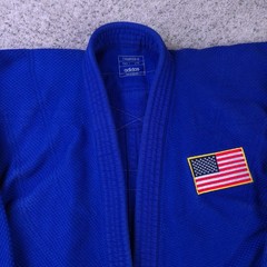adidas JU Champion III Judo Gi Blue 160cm IJF Approved Adult Unisex Blue USA