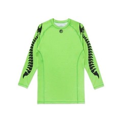 Shoyoroll Tribal Rash Guard LS Short Set Bjj Uniform Jiu Jitsu (Green) American