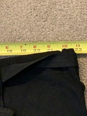 Ronin Gi Brazilian Jiu Jitsu Pants Only Size 6/190 Black Red Martial Art MMA