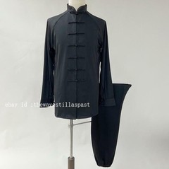 Women Men Tang Kung Fu Suit Outfits Silk Martial Arts Uniform Yoga Tai Chi Sets