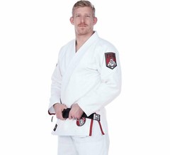 Fuji Limited Edition Bull Dog Mens Brazilian Jiu Jitsu Gi JiuJitsu BJJ – White