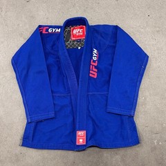 UFC Gym Kingz Brazilian Jiu Jitsu Gi Uniform Set Unisex A1L Blue Patch Logo