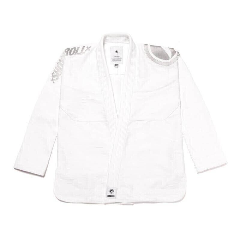 White Shoyoroll Silver Patch BJJ Gi Jiu-jitsu Brand New Batch 20.1 With Bag