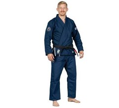 Fuji Flow Tech Breathable Mens Brazilian Jiu Jitsu Gi JiuJitsu BJJ – Navy Blue