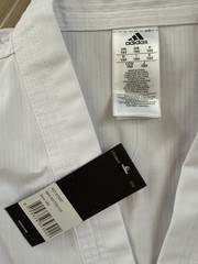 Adidas World Taekwondo Dobok Jacket Top Mens Sz 180 White ADI-Start New w Tags