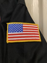 HAN KARATE MARTIAL ARTS UNIFORM KYUKI-DO BLACK GI JACKET LEADERSHIP TEAM SIZE 4