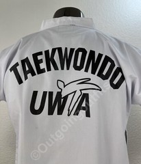Vision DXV Taekwondo UWIA Adult’s Uniform Top White Size 3/170cm