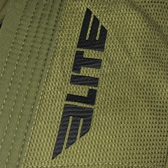 Elite Sports Youth C1 BJJ Gi Jacket Olive Green Pearl Weave Brazilian Jiu-Jitsu