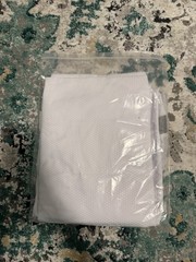 ITF Taekwondo GI Top Bottom Pants Adult, Size 170 Black Belt White Uniform
