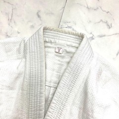 Nichibushin Judo Uniform 3-Piece Set, Size 3, Full Set, Made In Japan, Unisex