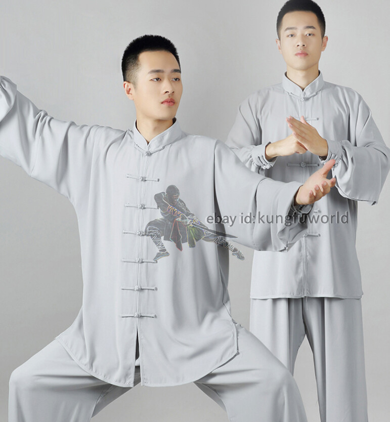 Soft Comfortable Tai chi Uniform Martial arts Kung fu Suit Wing Chun Clothes