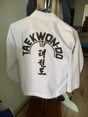 Taekwondo Uniform set with Yellow Belt (Kids Size)