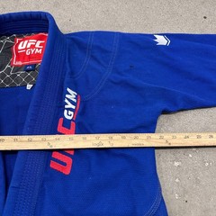 UFC Gym Kingz Brazilian Jiu Jitsu Gi Uniform Set Unisex A1L Blue Patch Logo