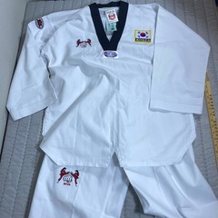 Korean Taekwondo Dobok Uniform Size 190cm INTER SPORTS Elephant WTF Approved