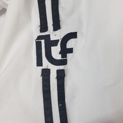 TOP TEN Taekwondo Uniform ITF Approved Size XL 200cm TKD White Mod. 16791-1