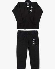 Shoyoroll RVCA X Black BRAZILIAN JIU JITSU UNIFORM 450 GSM Kimono With Bag