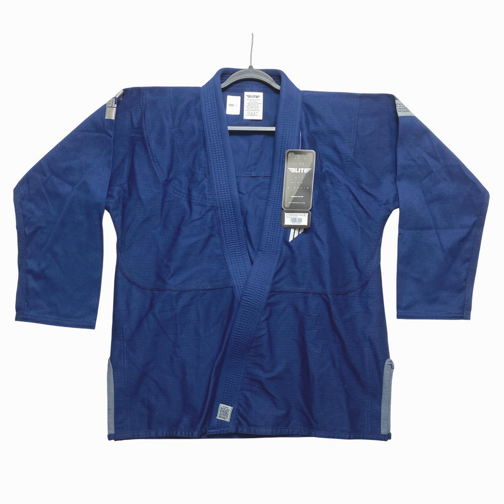 Elite Sports BJJ Gi Jacket Mens A3 Navy Blue Technical Fightwear