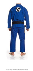 New Bad Boy Gi Kimono Classic Pro Blue BJJ Jiu Jitsu A2 A4 A5 made in BRAZIL