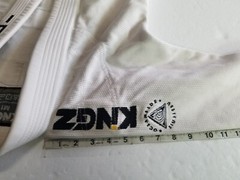 Kingz Size M1 Kimonos BJJ Top White Fighting Cotton Martial Arts Basic See Pics