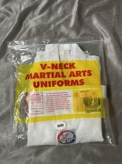 TIGER KIM’S V-NECK MARTIAL ARTS UNIFORM SIZE 000. G