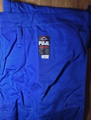 New Fuji Sports All Around Mens Brazilian Jiu Jitsu Jiu-Jitsu BJJ Blue Gi Pants