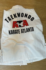 NEW ATA TAEKWONDO World Martial Art Uniform JACKET ONLY ATLANTA Size 0