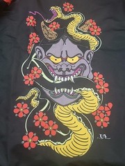 Shoyoroll Gi Black Jiu-Jitsu Kimono Karate Kung Fu Uniform Pants Snake Size A-2
