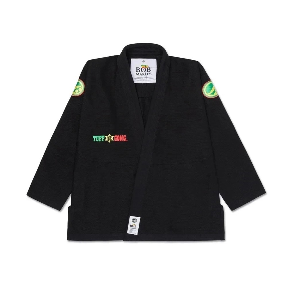 Shoyoroll Bob Marley x Black V1 BJJ Gi Uniform JiuJitsu Grappling Kimono 450GSM