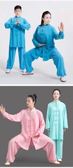 Kun Master Tai Chi Clothes Martial Art Uniform Wushu Clothing Kung Fu Dress