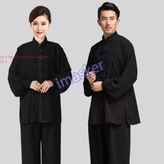 Unisex Chinese Tai Chi Clothing Kung Fu Wushu Martial Arts Suit Exercise Uniform