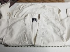 Century White USA Martial Arts Top Shirt Unisex Size 1 See Stain