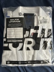 Sanabul Essentials Gi White V2 A3 White Jiu-Jitsu BJJ Gi Set Jacket & Pants