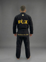 Black BJJ Gi Brazilian Jiu Jitsu Kimono MMA Grappling Uniform
