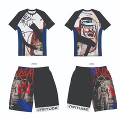 A&p X Basquiat Rnc Rashguard & Short (Set) No Gi grapplers Jui Jitsu Competitor
