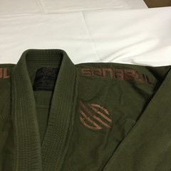 Sanabul BJJ Gi Jacket Kimono Top A1 Green Mens Adult Jiu Jitsu Training
