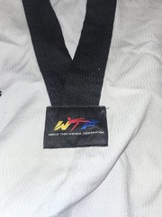 adidas taekwondo Shirt Lot Of 2 160cm White Korea