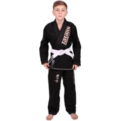 Tatami Fightwear Meerkatsu Kids Animal BJJ Gi – Black