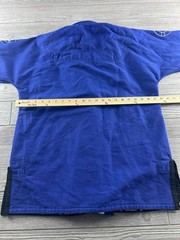War Tribe World Class Jiu Jitsu Gi jacket Top Shirt Mens W2 Pearl Weave Blue