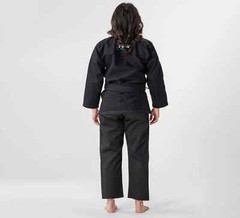 Fuji Womens Women Blossom Brazilian Jiu Jitsu Gi Jiu-Jitsu BJJ – Black