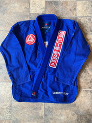 Gracie Barra AtletaGB V4 Womens Kimono – Blue – F2