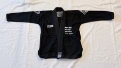 Moya Brand Kids GI 25 Flagship Jiu Jitsu Complete Kimono Size K3 Black 025