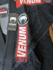 New Venum Elite 2.0 Challenger BJJ Gi Size: A1 Black