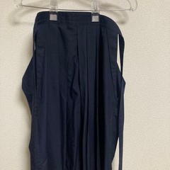Japanese Kendo Hakama Pants Kimono Dark Blue For Martial Arts Uniform