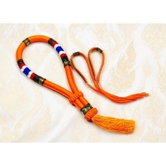 Mongkol Headband Prajiat Boxing Color Handmade Orange Premium Armbands Muay Thai