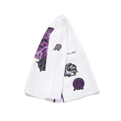 Albino And Preto Batch 85 No Mercy BJJ Gi Jiu-Jitsu Kimono 450GSM in All Sizes