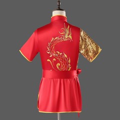 Quality Silk Chinese Kung Fu Taichi Suit Martial Arts Uniform Dragon Embroidery