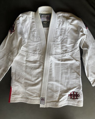 Lanky Pro Fight Gear Tall Pearl Weave Gi Jacket 550 V3 A2L Jacket White BJJ