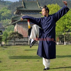 Wudang Taoist Robe Kung Fu Martial Arts Wing Chun Tai Chi Linen Uniform Unisex