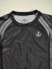 Youth Jiu Jitsu World League Gi Small Workout Shirt Red Black Gray